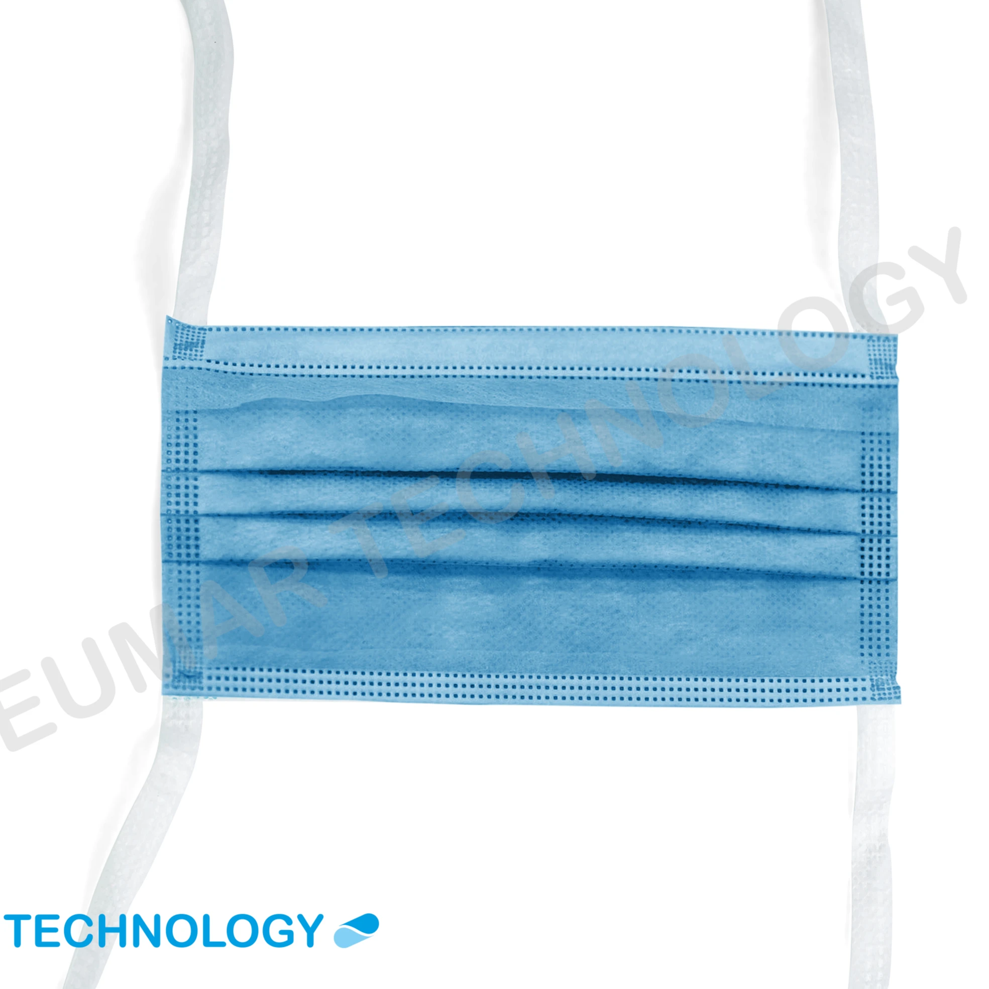 Nonwoven fabric Type 11R medical material Tie back blue