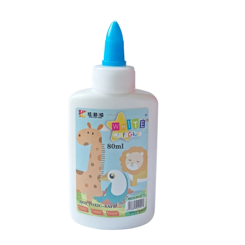 
Eco Friendly White School Glue 80ml Pva Super white craft Glue suitable for paper cardboard wood and fabris 