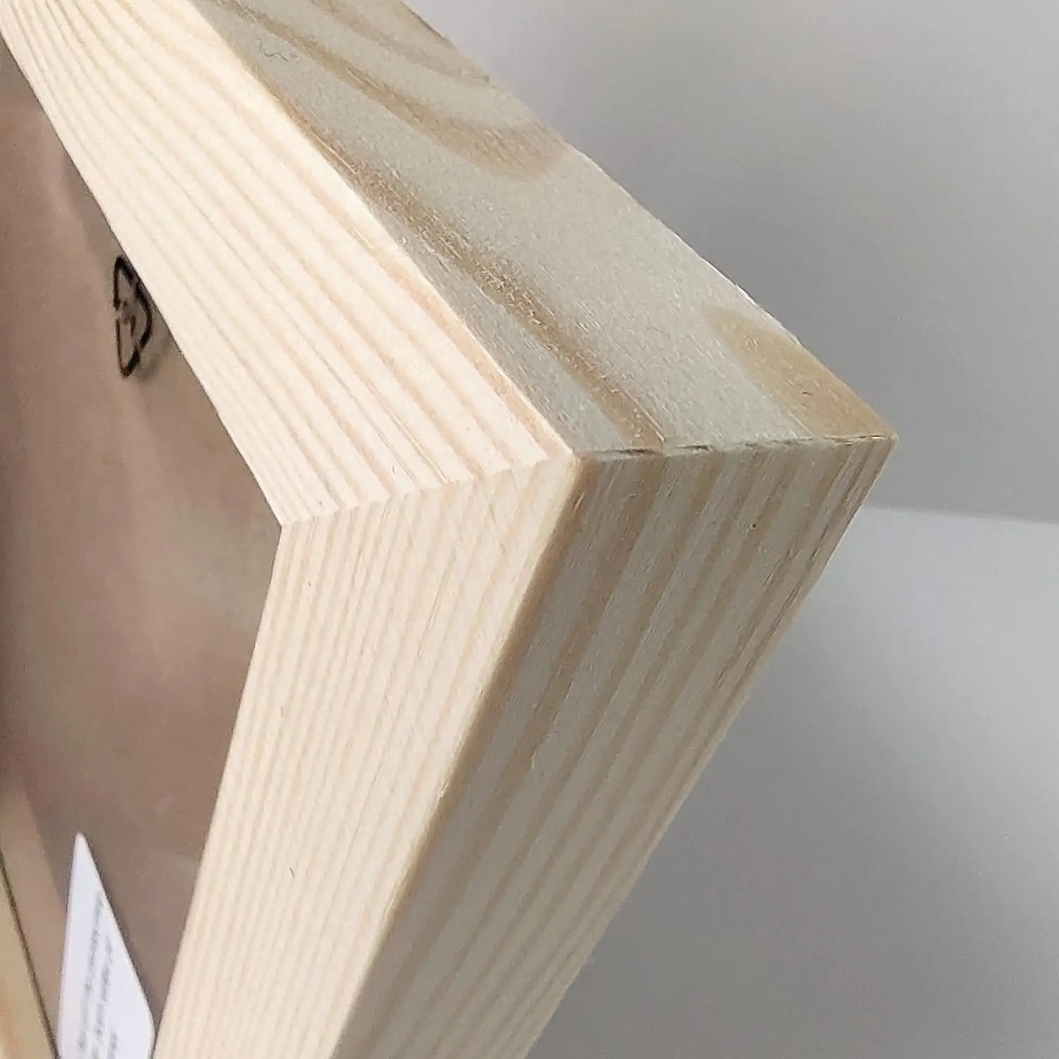 6x6 Photo Frame Solid Wood Frame Square 6x6 Picture Frame. Environmental Protection, no Paint. Wall or Tabletop Display.