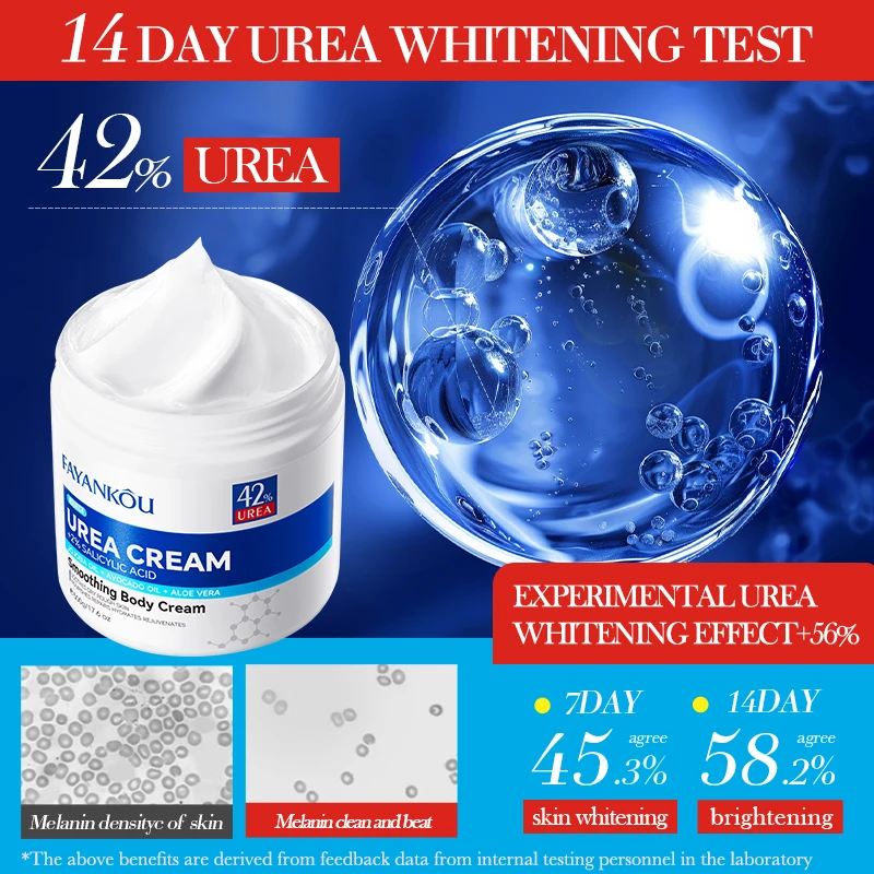 OEM FAYANKOU Wholesale Urea Salicylic acid Smoothing Body Whitening Cream Korean Skin Care Brightening Skin Tone  Body Lotion