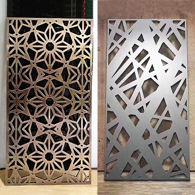 
Metal custom divider aluminum partition outdoor screen 