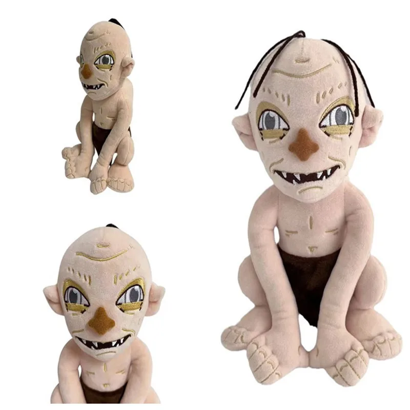 Lord of the Rings Hobbit Plush Toy Gollum Doll Movie Peripheral Doll for Kids Gift