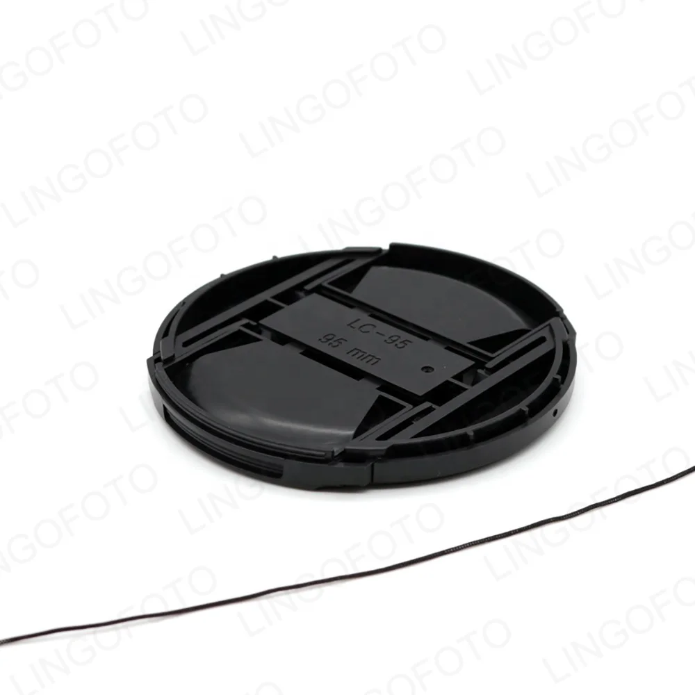 Universal 95mm Front Center Neutral Camera Lens Cap for Nikon Canon Sony Camera