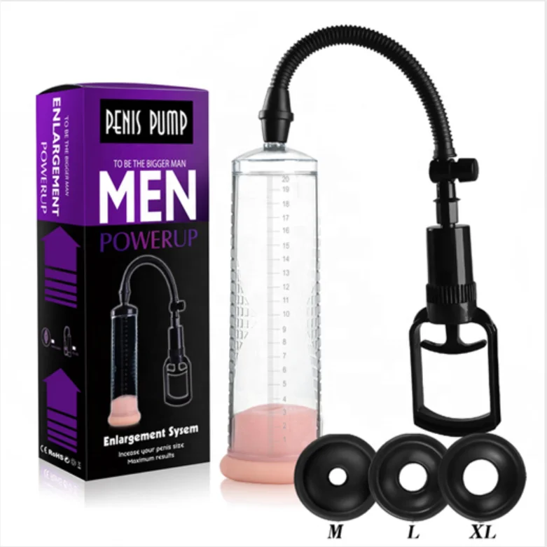 
Penis Stretcher Massage Care For Men Bigger Growth Power Vacuum dildo enlargement pump penis Erection Proextender Pump 