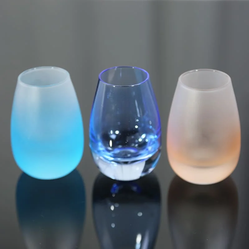 Creative Printed Frosted Glass for Wine