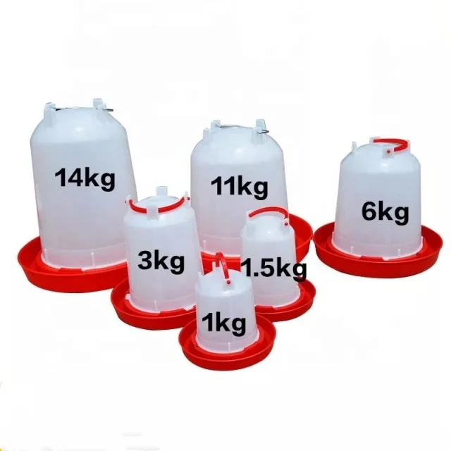 Poultry Farming Equipment Animal Drinker Feeder Automatic Chicken Feeders And Drinkers Plastic Poultry Feeders