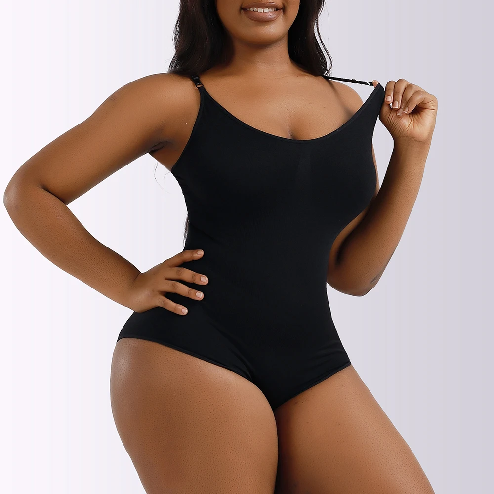 Wholesale Plus Size Sculpting Tong body Shaper Women Tummy Control Spandex Polyester Seamless Tank top Butt Lifter Shapewear