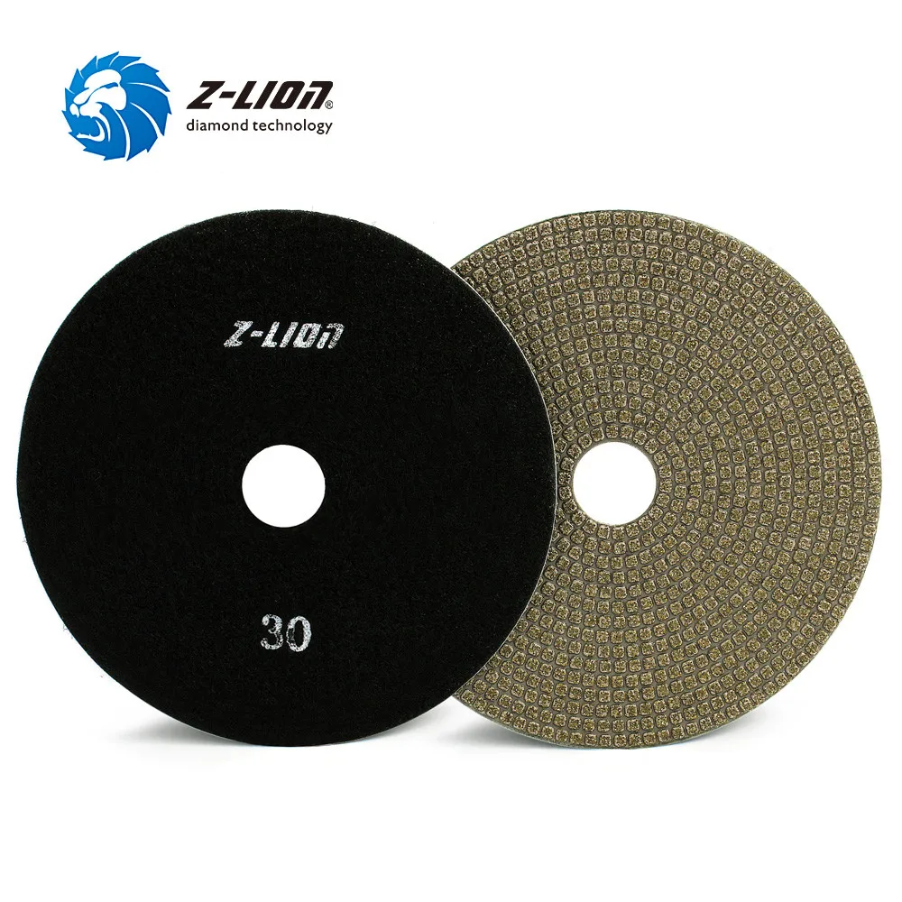 3inch To 10inch Electroplated Diamond Polishing Disc For Stone Glass Ceramic