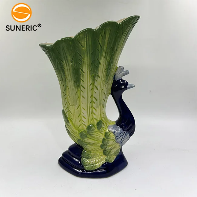 OEM Logo Peacock Wine Shot Cup Glass For Bar Party Restaurant Creative Hawaii Halloween Tiki Mugs Ceramic Animal Cocktails Cups