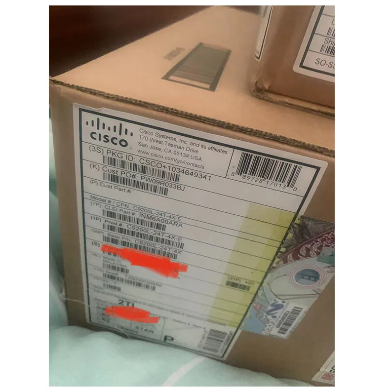 New  C9200L-2T-4G-E  9200 Series 24-port full POE+ Switch Network Essentials Switch