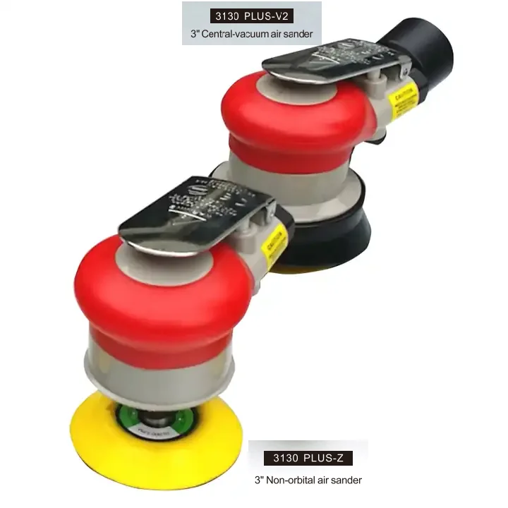3215-D2 Industrial 3 Inch Pneumatic Polishing Eccentric Vacuum Grinder Self-vacuum Random Car Polisher  Air Orbital Sander