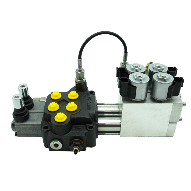 Sanitation truck USING DCV40 Hydraulic Monoblock Directional Electric-Hydraulic Control Valve
