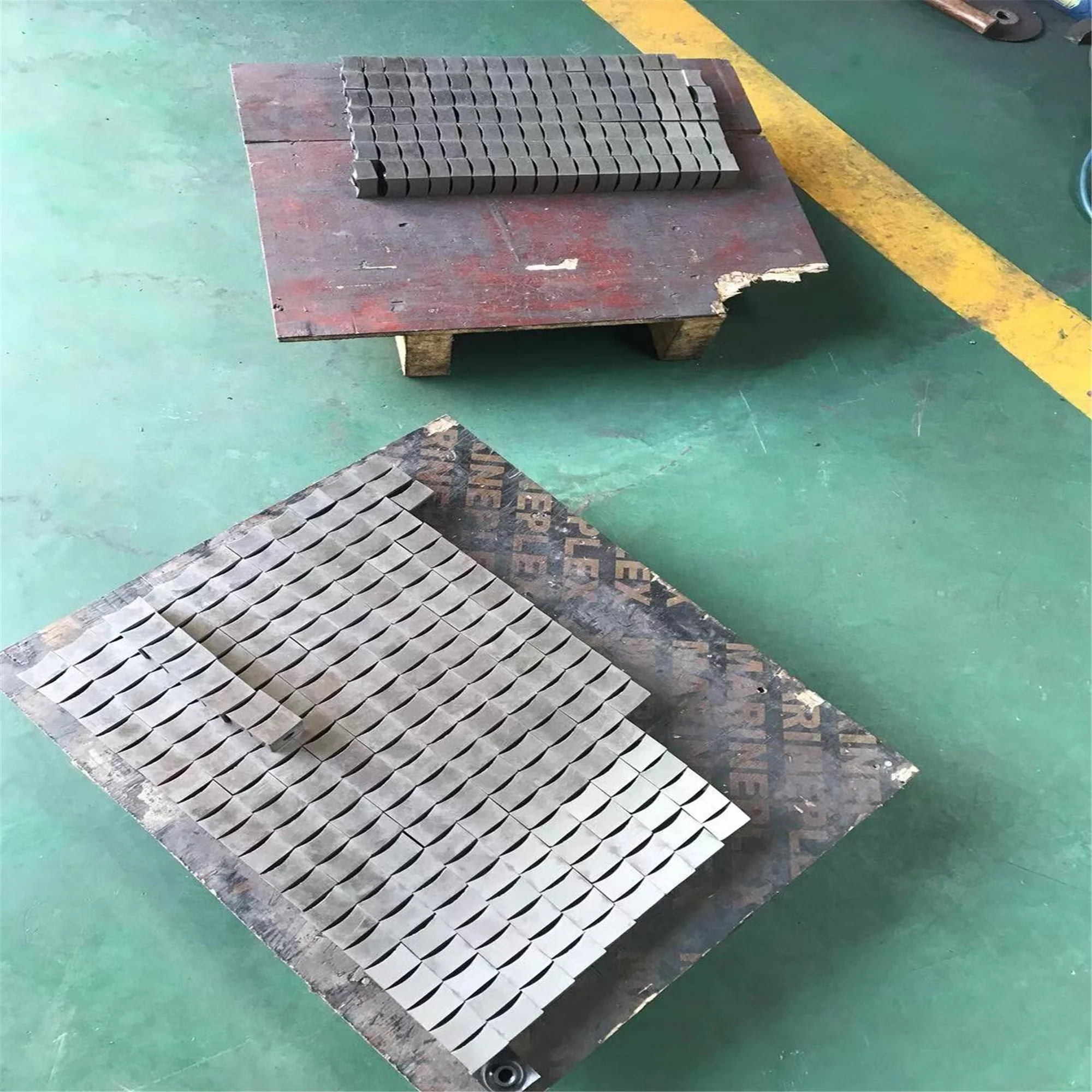 40X40X25mm ready in stock square rotor blades with D2 material factory price shredder blades