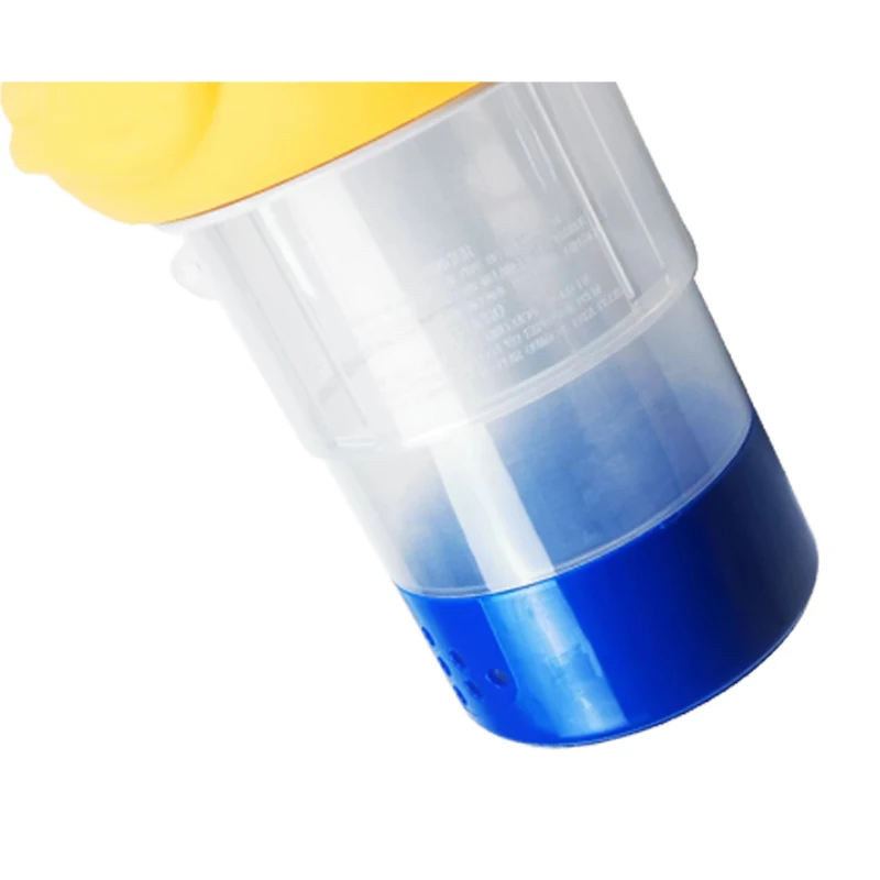 Fun Cute Duck Animal Swimming Pool Chlorine Tablet Floater Collapsible Base Floating Pool Chlorine Dispenser Cleaner