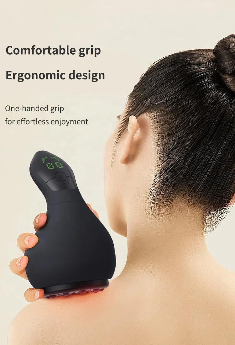 Hot Selling Portable Electric Scraping Instrument Massage Warm Body Gua Sha Device