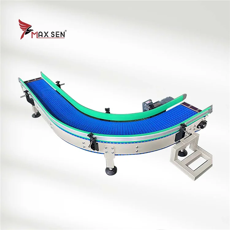 Food Grade PP POM PU Modular Belt Conveyor Flexible Flush Grid Wire Net Mesh Belt Chain Plate Slat Scraper Mesh Belt Conveyor