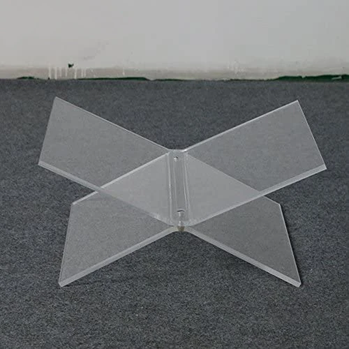 VONVIK 2020 Plexiglass Open Book Display Clear Acrylic Desktop Book Holder