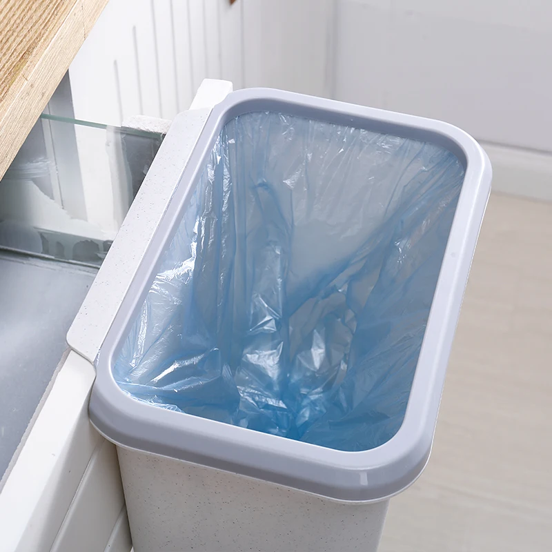 Kitchen Garbage Can Wall Mounted Waste Bin Plastic Bins Kitchen Hanging Wholesale trash can