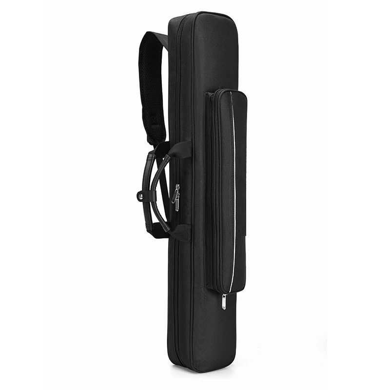Wholesale Waterproof 1/2 Cue Stick Snooker & Billiard Carrying Case with Stick Holder 3B 4S Pool Cue Bag(only bag)