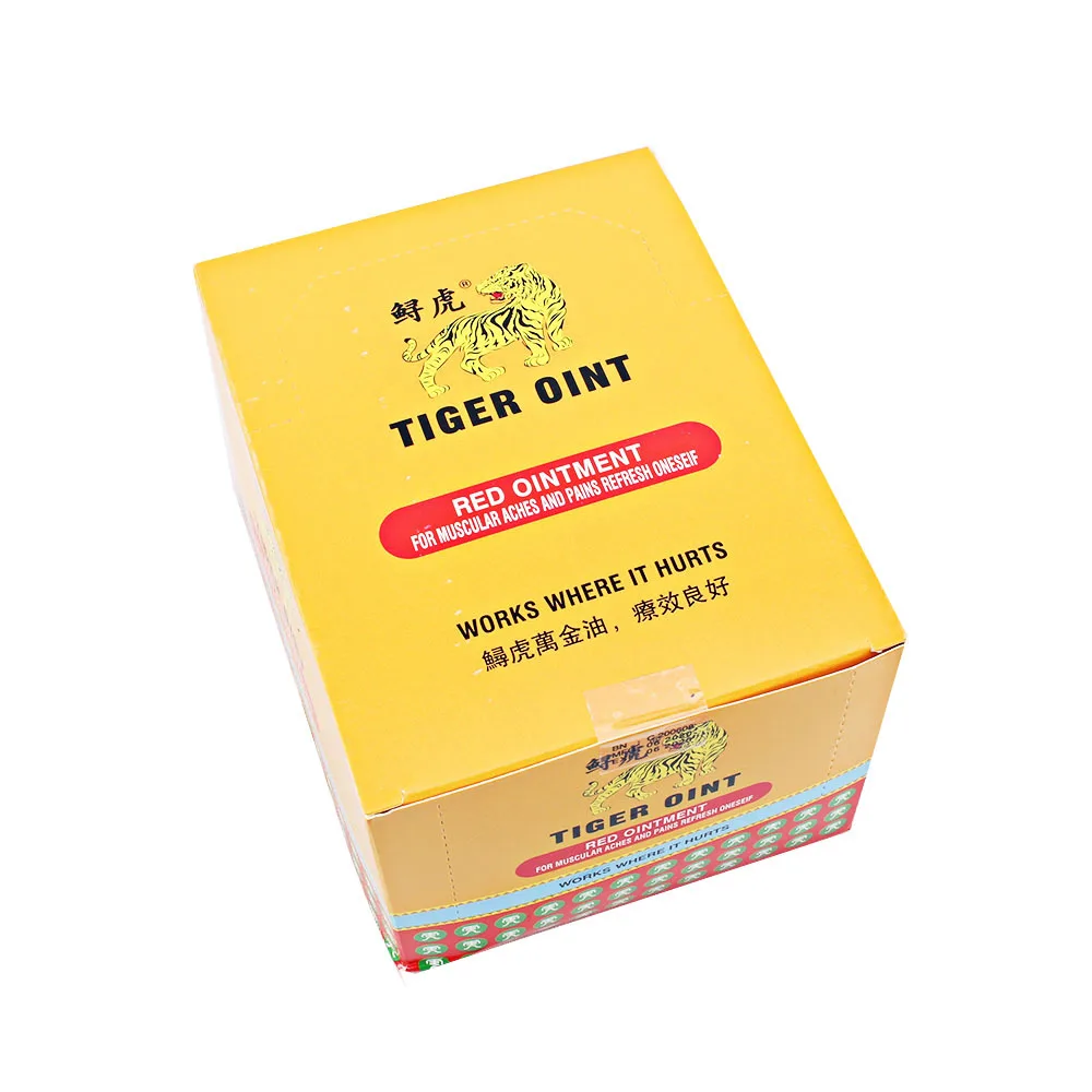 Tigers Balms muscle Pain Relief shoulder back pain Ointment Red White Stomachache Massage Rub Muscular