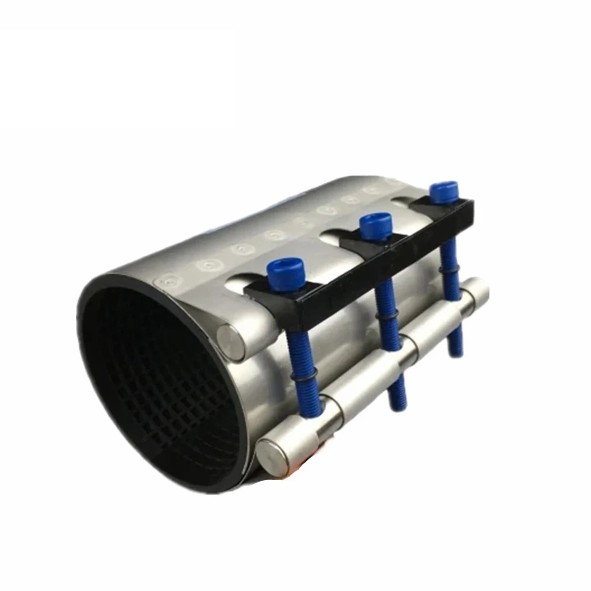 Universal 5 Inch Stainless Steel Pipe Band Repair Clamp