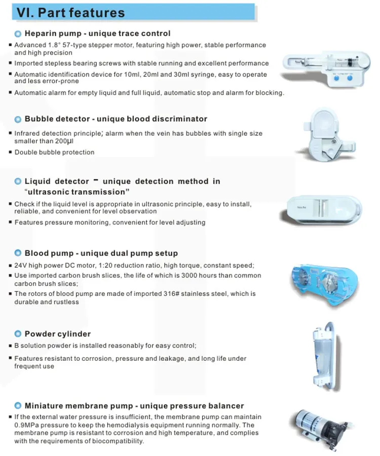 MY-O002A High Quality Hemodialysis Machine