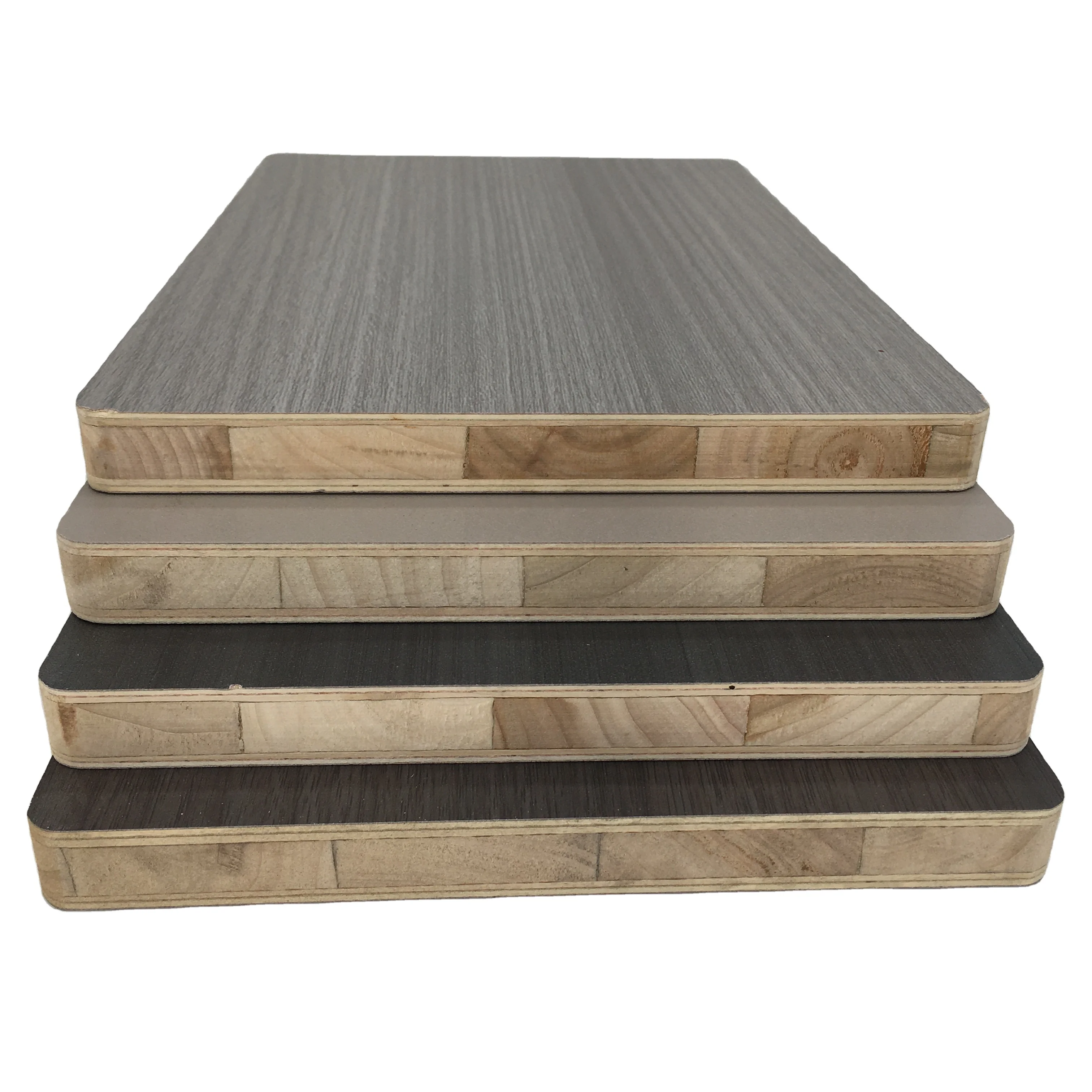 Wholesale Furniture Factory 12 18 25mm China Best Melamine Block Board Laminated Wood Boards Blockboards