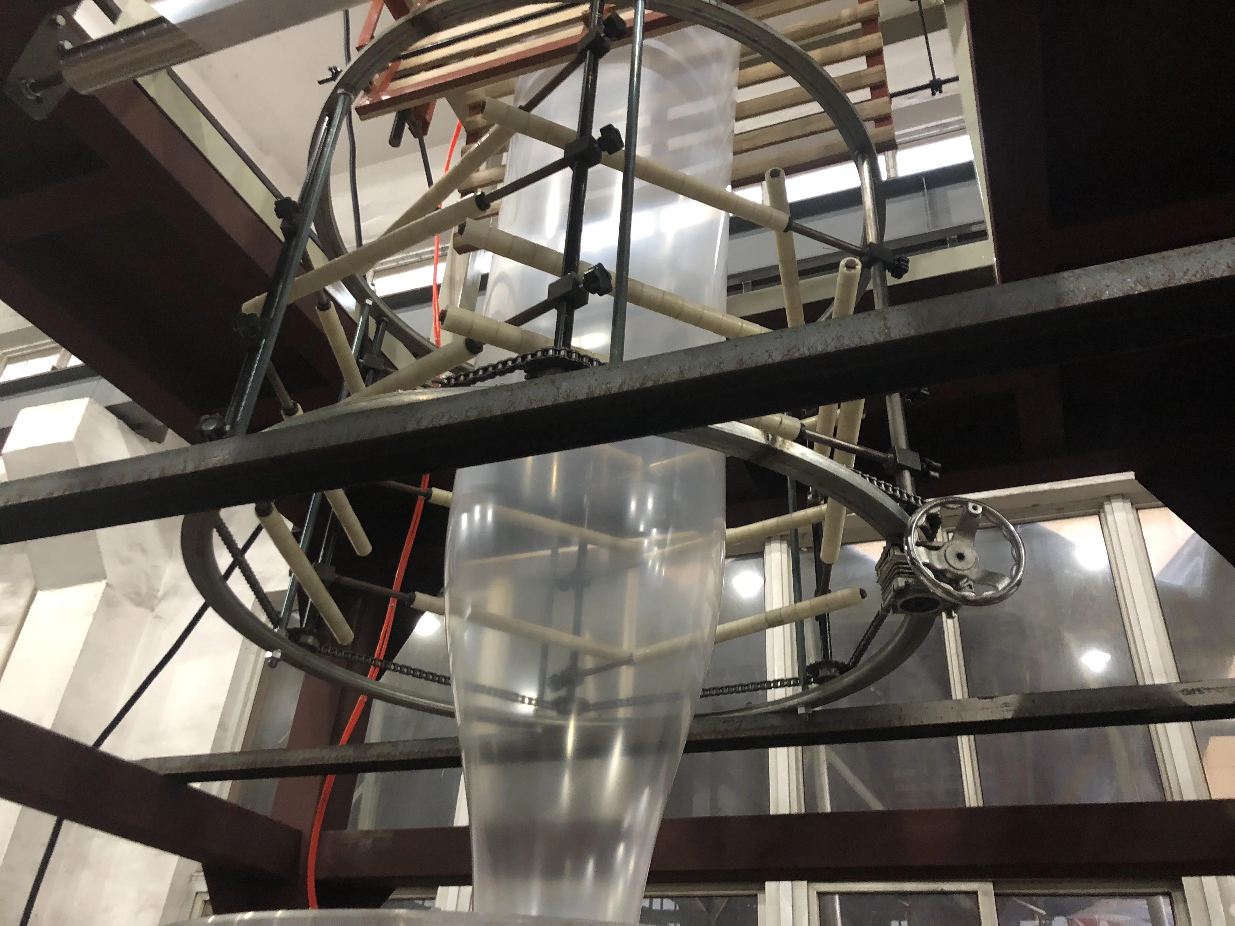 Heat PE Shrink Packing Film Blowing Machine Shrink Film  Extruder shrink wrapping machine