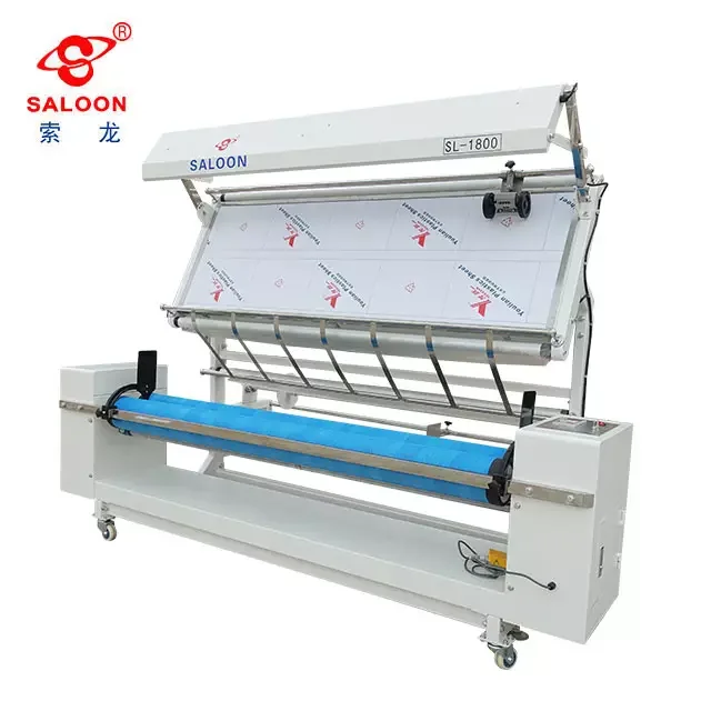 Woven And Knitting Fabric Automatic Edge Aligned Fabric Inspection Machine