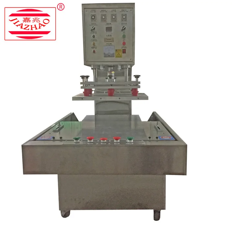 Push tray medical aseptic packaging machine plastic PET bag blister box Tyvek paper sealing thermoforming sterile packing Sealer