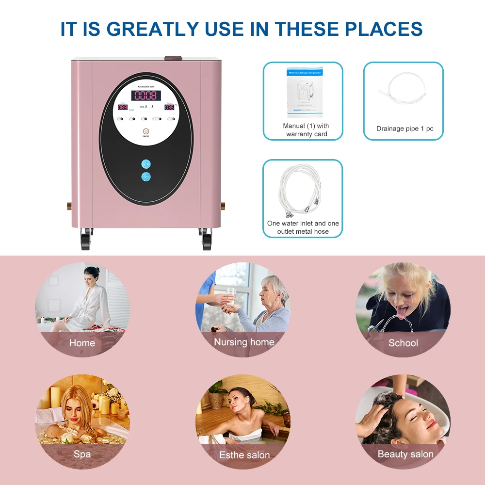 Suyzeko H2 molecule SPA Machine Skin Beauty Full Body Spa Equipment Water Bath Machine hydrogen bath machine