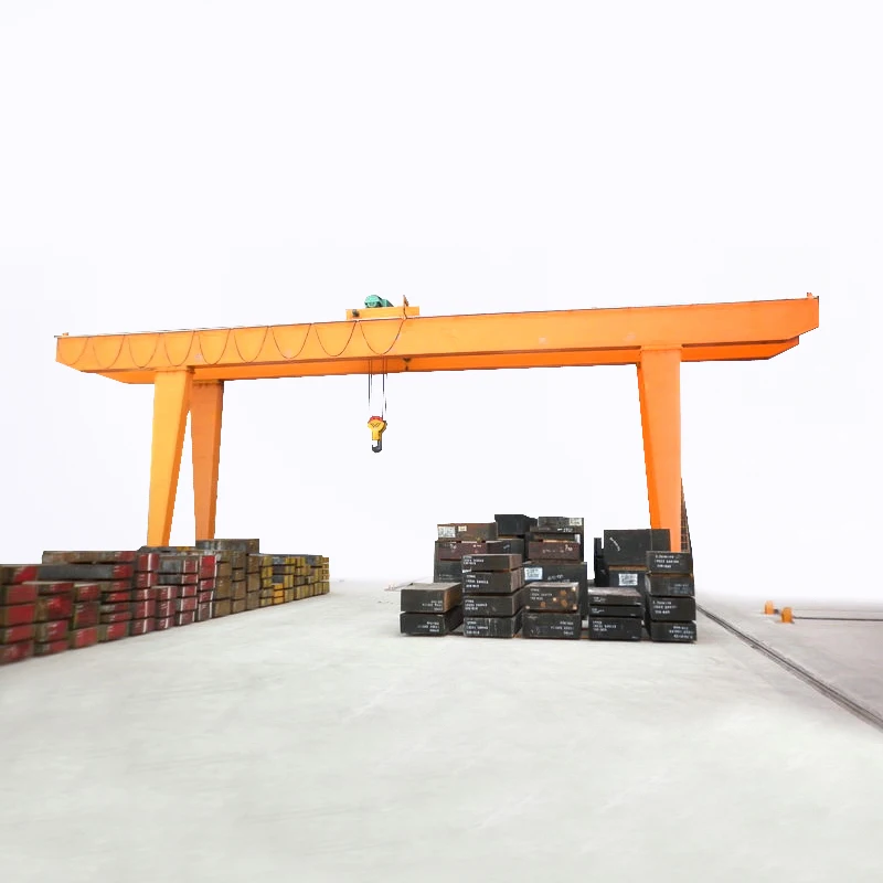 Heavy capacity 50 ton  industrial double girder gantry port crane