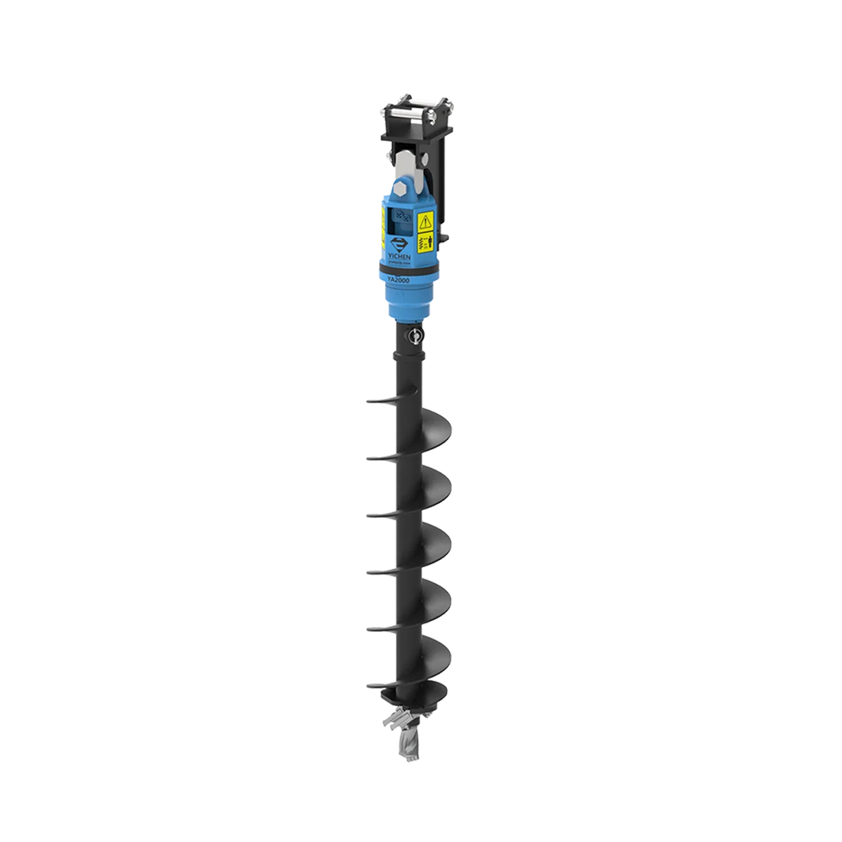 YA2000 Modernization Wear-resistant High quality hydraulic motor Reusable Utility work Earth drill for excavator attachments