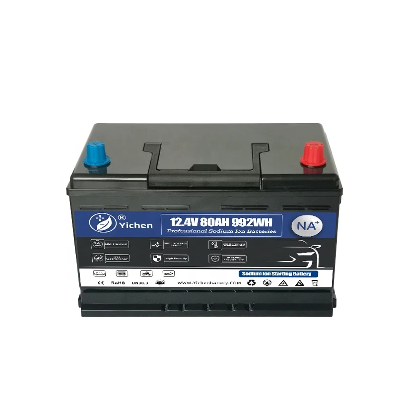 New Design Car Starting Sodium Ion Battery 12.4V 80Ah with Grade A SIB Cells