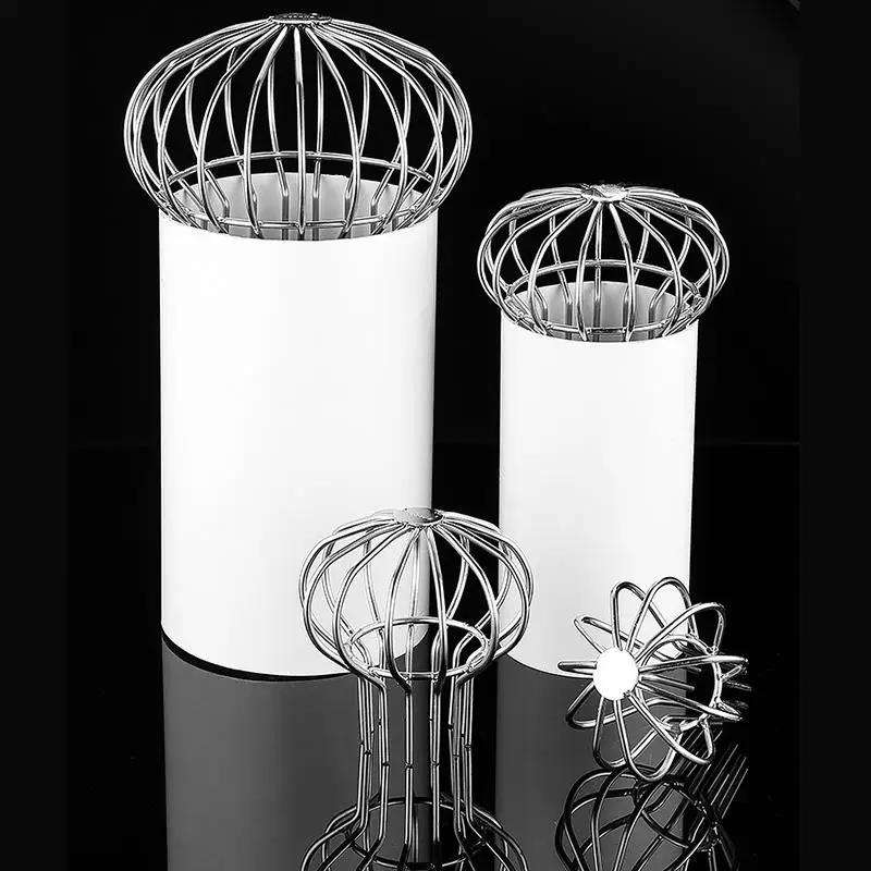 Stainless Steel Rain Water Bucket Gutter Floor Drain Downspouts Filter Net Cover for Home Garden Use