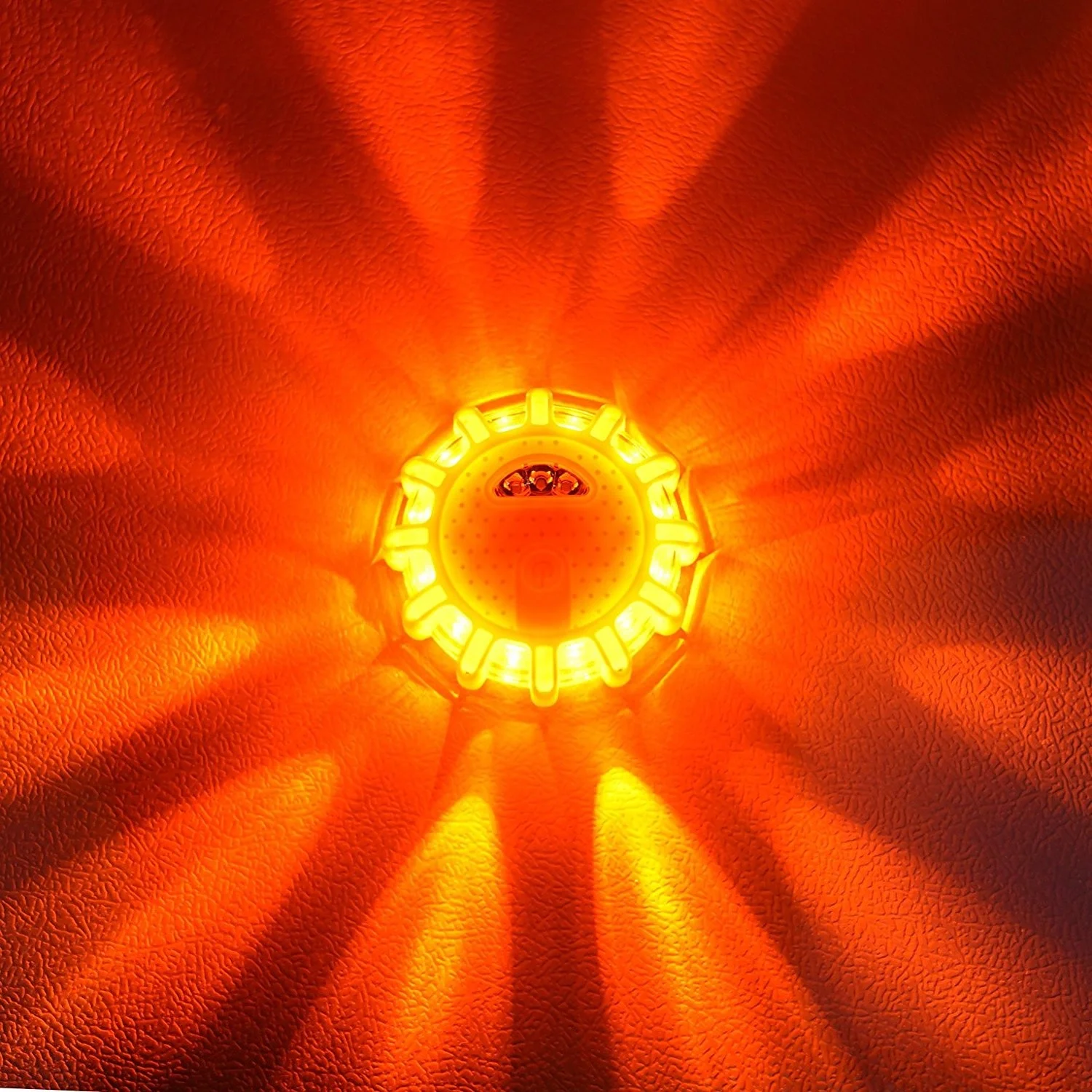 Traffic strobe vehicle flash led warning light led flare 12+3 led road flares for road safety emergency