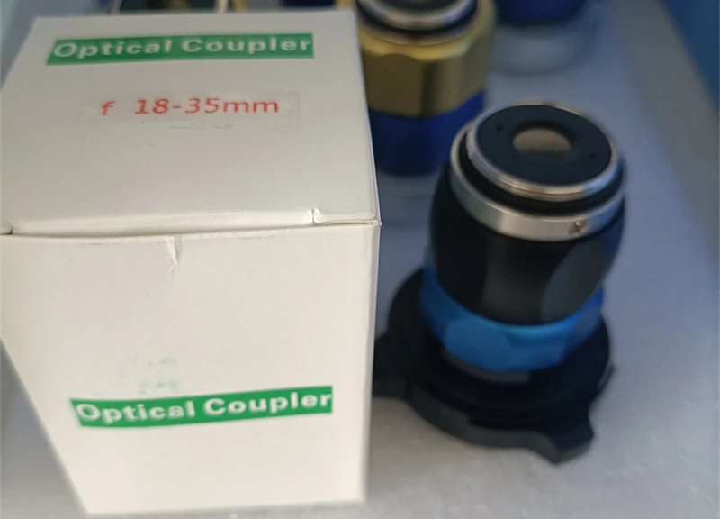 2K HD IPX7 Waterproof Medical C-mount F20mm Optical Coupler Endoscope Adapter