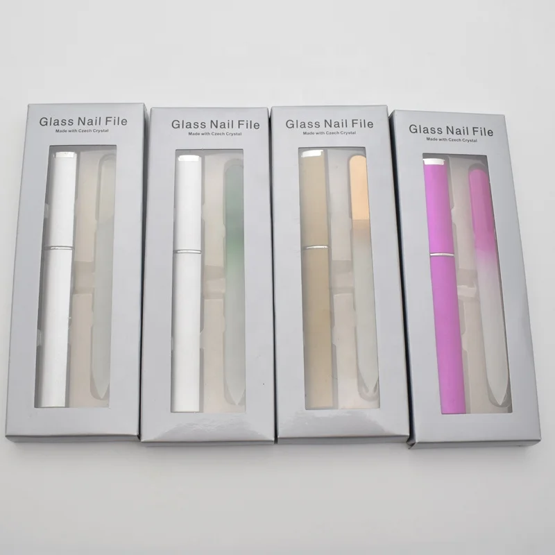 Пользовательская пилка для ногтей с кристаллами в подарочной коробке