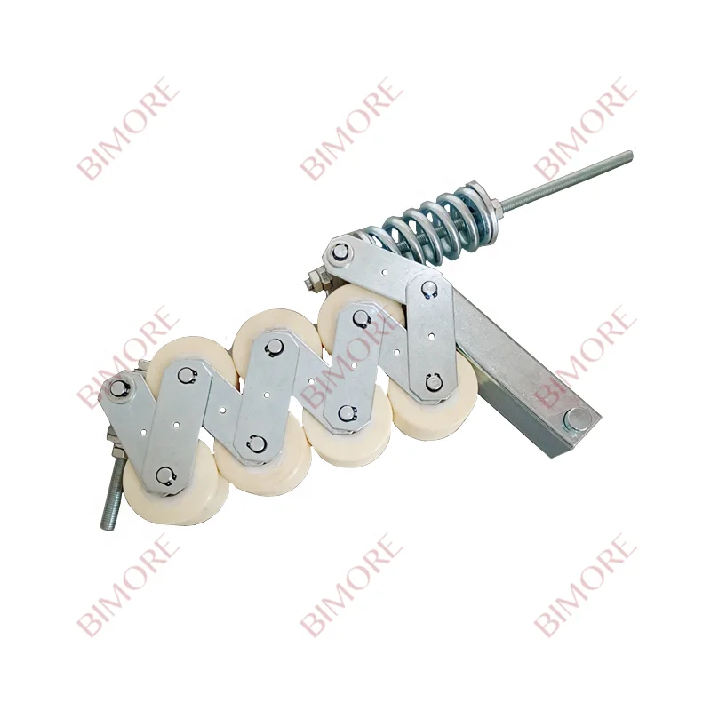 GAA332Z4 Escalator Handrail Pressure Roller Chain 7 Rollers Tension Chain Escalator Spare Parts