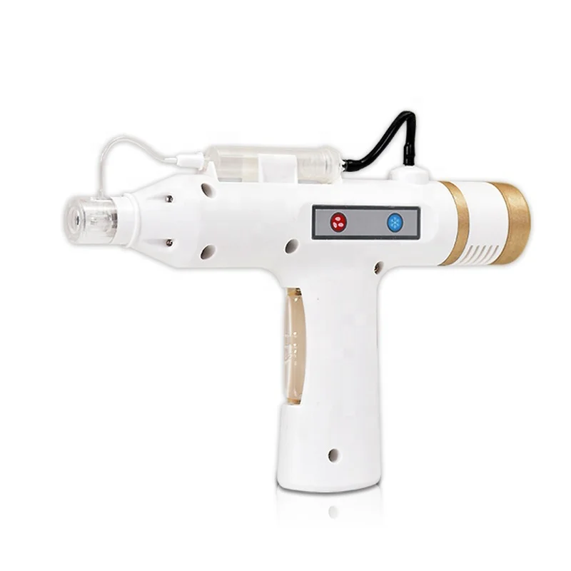 
no needle injection hyaluronic micro nano gun /water mesogun with cooling heating electroporation 