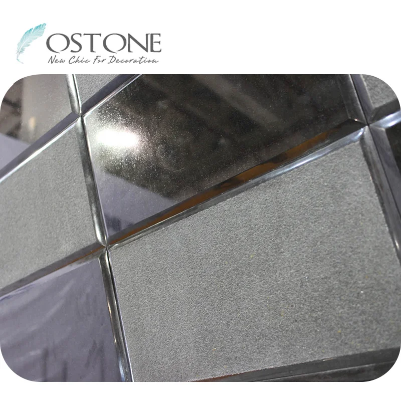 Most Popular Mozambique Black Granite Tiles 600x600