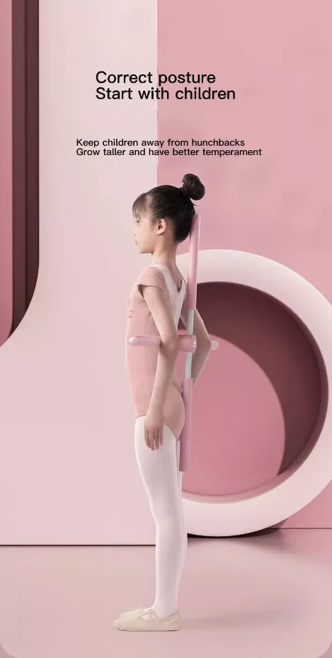 2023 YOGA Stretch Tool Opening Shoulder Correcting Hunchback Yoga Stick New Design Durable Open Back Stick