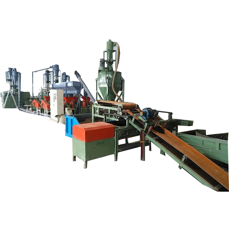 Waste Tyre Rubber Crumb Line Rubber Mill Machine Price For Recycle
