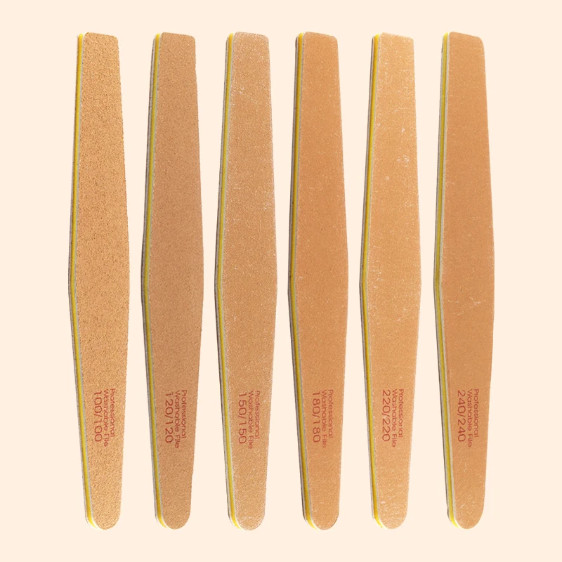 Custom Logo Paper Nail Files 80/120 Private Label Wholesale Durable Bulk Manicure Set Nail Clipper Cleaner Cutter Nail File