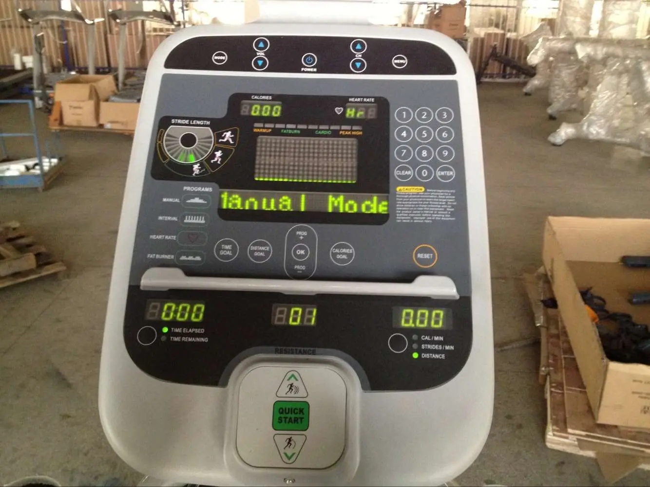 Commercial use good quality gym equipment Fitness Elliptical Trainer machine