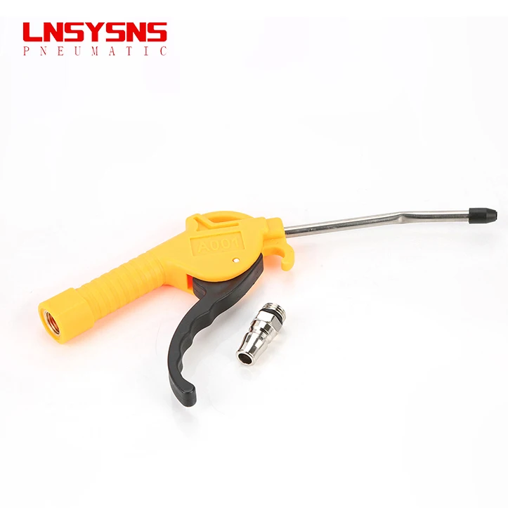 High Quality Industrial Plastic Type Air Compressor Blow Gun With fittings