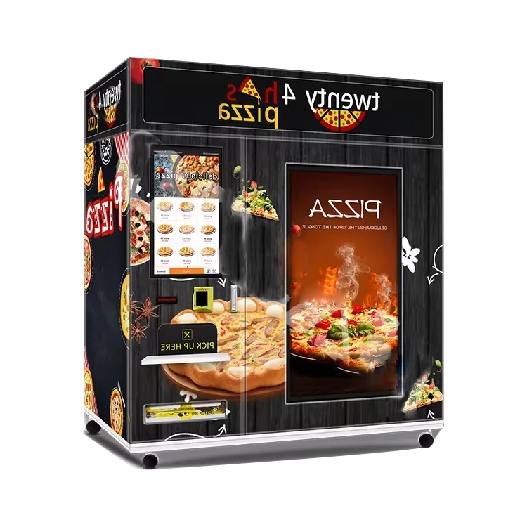 Hot food pizza vending machine made in China