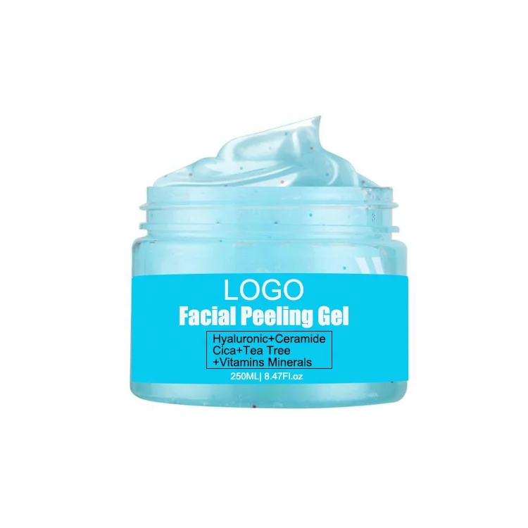 Deep Cleansing Exfoliating Peeling Gel Moisturizes Face Exfoliating Cream Papaya Whitening Scrub gel