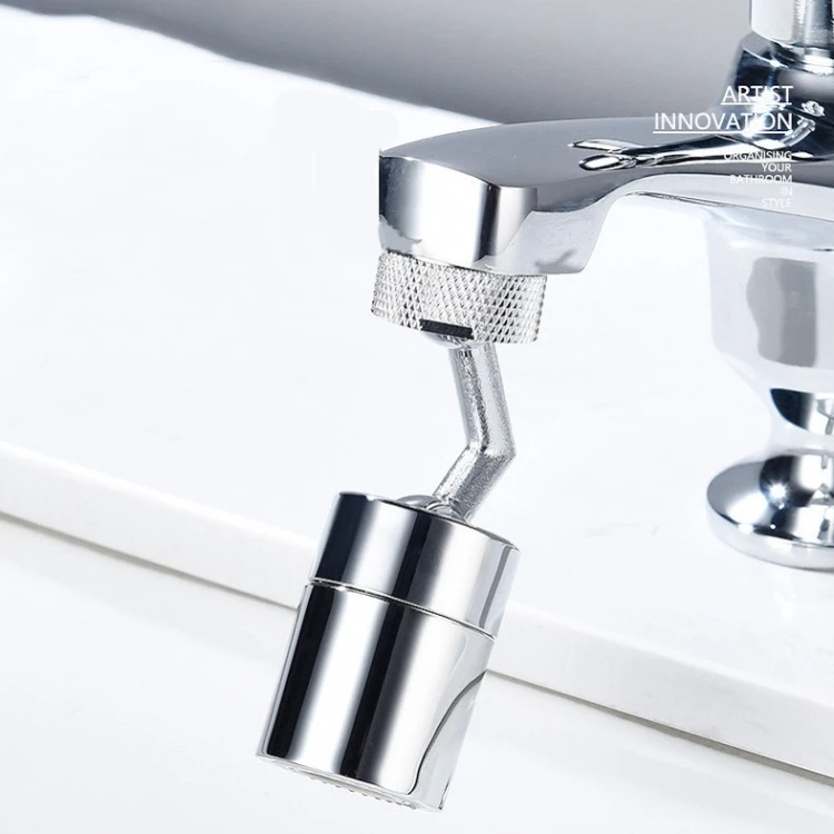 Universal Faucet Splash Guard Faucet Extender Connector 1080 Degrees