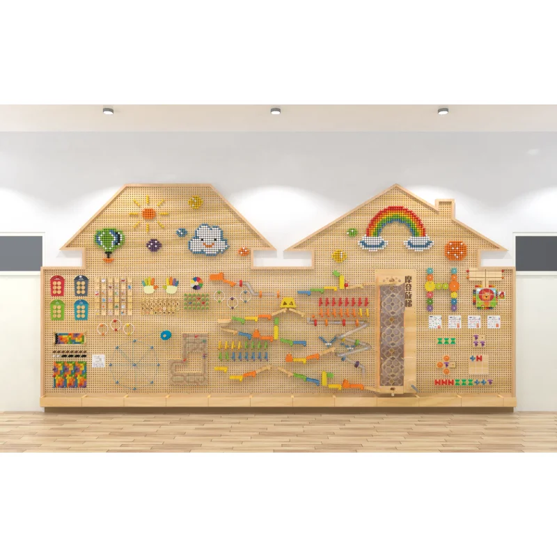 2024 Wholesale Kids Educational Toys Learning Children Wooden Building Blocks  For Kids
